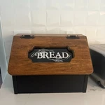 Amish Made Wooden Bread Box. Fixed Price $135.00.