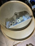 Rev-a-shelf LD-4BW-062-32-1 32" Dual Lazy Susan Organizer For Corner Cabin. Fixed Price $266.99.
