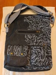 American Eagle Outfitters Denim Crossbody Hobo Bag With Logo Print Crate. Fixed Price $25.00.