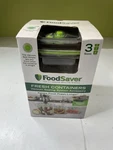 Foodsaver Fresh Containers - Vacuum Seal 3, 5 And Cup FSV42698 Nib. Fixed Price $99.99.