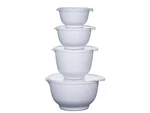 Rosti Mixing Bowls With Lid White. Fixed Price $69.99.