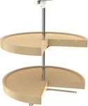 Rev-a-shelf 6942-24-15-52 24" Almond Polymer Cabinet Lazy Susan. Fixed Price $89.99.