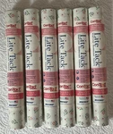 Lot Of 6 Con-tact "lite Tack" Floral Adhesive Shelf Drawer Liner Paper. Fixed Price $22.00.