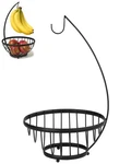 Spectrum Ashley Fruit Basket For Kitchen Counter With Banana Tree Hanger Open. Fixed Price $32.82.