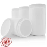 Pinnacle 4PC 32OZ Food Storage Containers With Screw Lids Ice Cream Jars. Fixed Price $34.99.