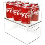 Youngever 2 Pack Plastic Storage Organizer Container Bin, Stackable.... Fixed Price $39.39.