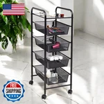 Honey-can-do 3-DRAWER Storage Cart Wheels Multi-purpose Black Steel CRT-10045. Fixed Price $84.01.