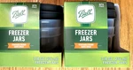 Lot Of Ball 1/2 Pint Freezer Jar (3-PACK) 1440080102 Oz. Bpa New. Fixed Price $37.95.