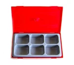 Teng Tools Tc Tray TT04 Storage With Removable Lid, 6 Compartments. Fixed Price $17.32.