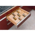 4SDI-24 Cut-to-size Cutler Drawer Insert Wood Kitchen Spice Separator Organizer. Fixed Price $140.99.