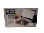 Weston Vacuum Sealer With Roll ,includes 20 Ft & 10 Bags # 65-3001-W. Fixed Price $62.92.
