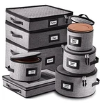 Storagebud China Containers Hard Shell, 8 Piece Pc - Full Set. Fixed Price $129.73.