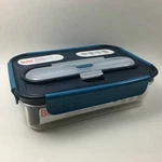 Built 5 Pc 3 Compartment Food Container Lunch Bento Box Utensils Microwaveable. Fixed Price $15.99.