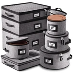 Storagebud Hard Shell Containers 8 Piece Set Model Sb-hds. Fixed Price $129.99.