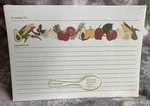 New Creative Papers Recipe Cards: 40 Each Is 5 X 7 Inches Cucina Design. Fixed Price $8.99.
