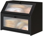 Vriccc Black Bread Box For Kitchen Counter, Bamboo Wood Large,. Fixed Price $47.97.