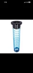 San Jamar Sentry Adjustable Cup Dispensr, In-counter, Adj, 8-44 Oz., 18". Fixed Price $49.95.