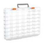 Bluedale 48 Grids Large Plastic Organizer Box With Adjustable Dividers, Beads.... Fixed Price $34.52.