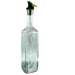 Grant Howard Extra Vergine Embossed Glass Oil Cruet Bottle, 16 Oz. Fixed Price $14.55.