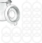 16PCS Rubber Seals For Glass JARS,3.75INCH Replace Airtight White. Fixed Price $10.52.