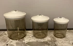 Foodsaver Vacuum Canisters Containers KY-135, KY-124, KY-114 With Lids. Fixed Price $40.00.