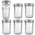 Bomex Mason Jars Airtight Lids Glass Canning 8OZ/250ML Regular. Fixed Price $23.55.