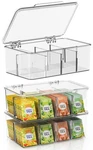 Utopia Home (3 Pack) Tea Bag Organizer - Stackable Storage. Fixed Price $32.89.