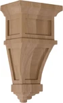 Alpine Rubberwood Corbels, 6"W X 4"D 11"H - Stylish Support For Your Home. Fixed Price $107.99.