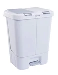 Step N' Sort 2 X 5.5 Gallon, Dual Trash And Recycling Bin With Slow Close Lid.... Fixed Price $97.63.