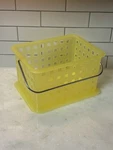 Interdesign Plastic Organizer Basket With Handle For Storage, Kitchen Bathroom. Fixed Price $8.79.