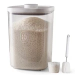 Livlab 20-25 Lbs Rice DISPENSER,10.5 QT/10 L/22-25 Container Storage.... Fixed Price $54.07.