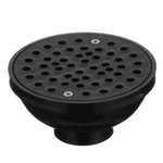 Oatey 4-WAY Round Black Abs Area Floor Drain With Removable Screw-in Cover. Fixed Price $13.99.