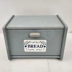 Bread Box Vintage Wooden Decorative Kitchen Storage Blue Cottage Core. Fixed Price $79.97.