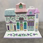 The Lenox Spice Village Napkin Holder 1994 Vintage Porcelain Box Used. Fixed Price $160.00.