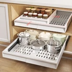 Seinloes 2 Pack Pull Out Cabinet Organizer With Raising Pad For Framed Cabine.... Fixed Price $130.46.