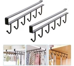2PC Under Shelf Mug Holder Rack Kitchen Cabinet Coffee Cup Storage Hooks Hanger. Fixed Price $10.99.