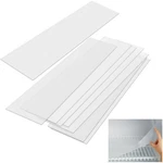 8 Pcs Frosted Plastic Shelf Liner Waterproof Non Adhesive Mats For Wire.... Fixed Price $46.27.