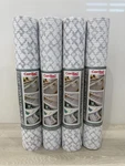 Con-tact Grip Prints Premium Shelf Liner 4 Roll Lot 18" X 6' Gray Pattern New. Fixed Price $59.99.