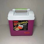 Vintage Rubbermaid Sidekick Pink Lunch Box Cooler Ice Chest Retro Usa Made 1990. Fixed Price $34.99.
