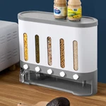 Cereal Dispenser Rice Grain Dry Food Container Storage Wall Mounted Case Kitchen. Fixed Price $33.00.