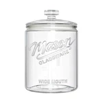 1 Gallon Glass Cookie Jar With Airtight Lid, Large Wide Mouth M... Fast Usa Ship. Fixed Price $58.30.