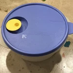 Tupperware Vintage Crystalwave 6.25 Cup Food Storage Container #2641B-2 Lid 2649. Fixed Price $9.99.