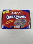 Vintage Saran Quick Covers Lids 14 Medium Johnson. Fixed Price $29.99.