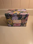 Vera Bradley Floral Recipe Tin Box Bloom Boom Flower Colorful Retired. Fixed Price $9.25.