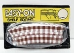 Vtg Ex-cell Easy-on Decorative Self-adhesive Shelf Edging 9FT Gingham Usa Nos. Fixed Price $19.99.