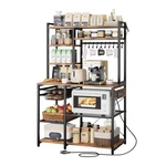 Vevor Kitchen Bakers Rack 5 Ft Power Cable With Outlet. Fixed Price $99.99.