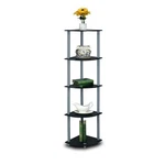 Furinno Durable 11.6 W X 57.7 5-SHELF Freestanding Shelving Unit. Fixed Price $41.59.
