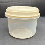 Vintage Rubbermaid Round Servin' Saver Bowl 0020 & Lid 0019 3 Cup Almond. Fixed Price $12.99.