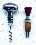 Monarch Vintage Sommelier Wine Corkscrew Opener & Bottle Stopper Stainless Steel. Fixed Price $17.40.