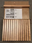 Rev-a-shelf Wood Knife Block Insert. Fixed Price $75.00.